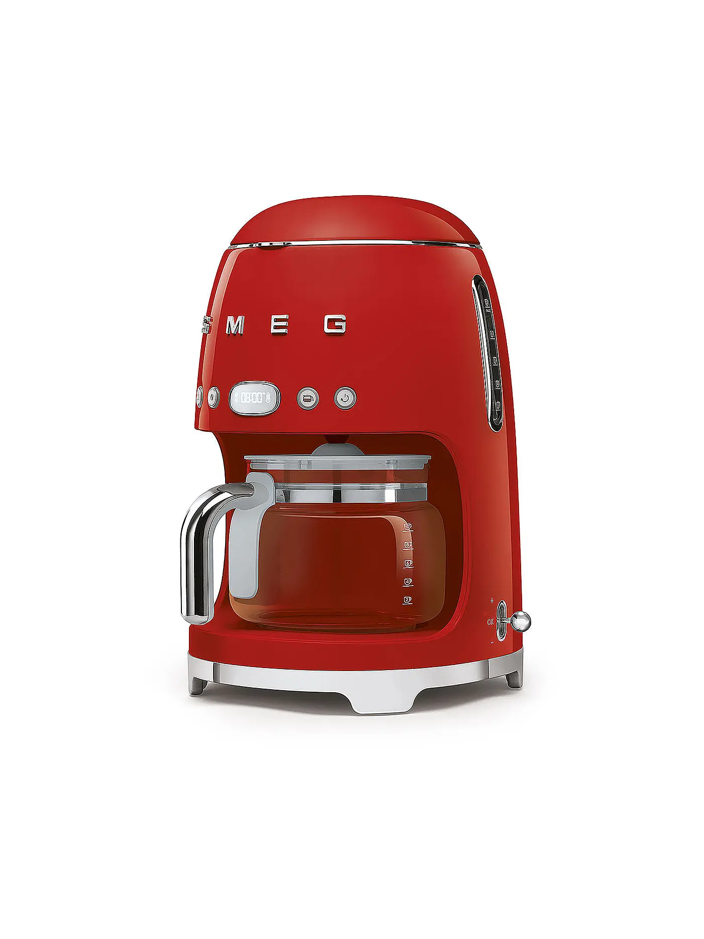 SMEG | Filterkaffeemaschine 50s Retro Style Creme DCF02CREU | rot